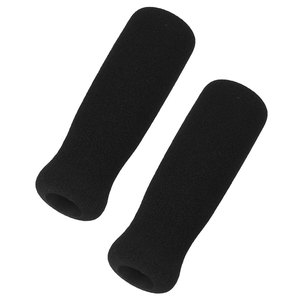 2 Pcs Crutch Handle Cover Handles Grip Walking Stick Elderly Chair Grips Parts Sticks Accessories Cane Wraps Replacement Thick