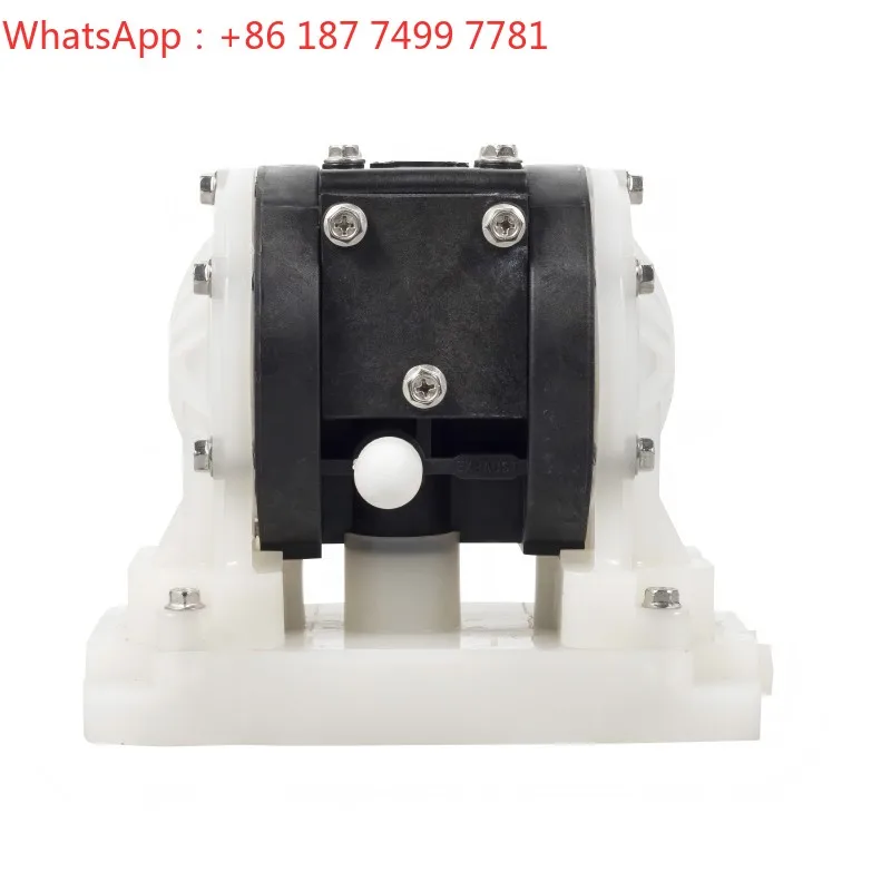 DN06 Corrosion Resistant AODD Pump Lab Chemical Transfer Pump PTFE Wildenm Industrial Mechanical Diaphragm Pump Membran