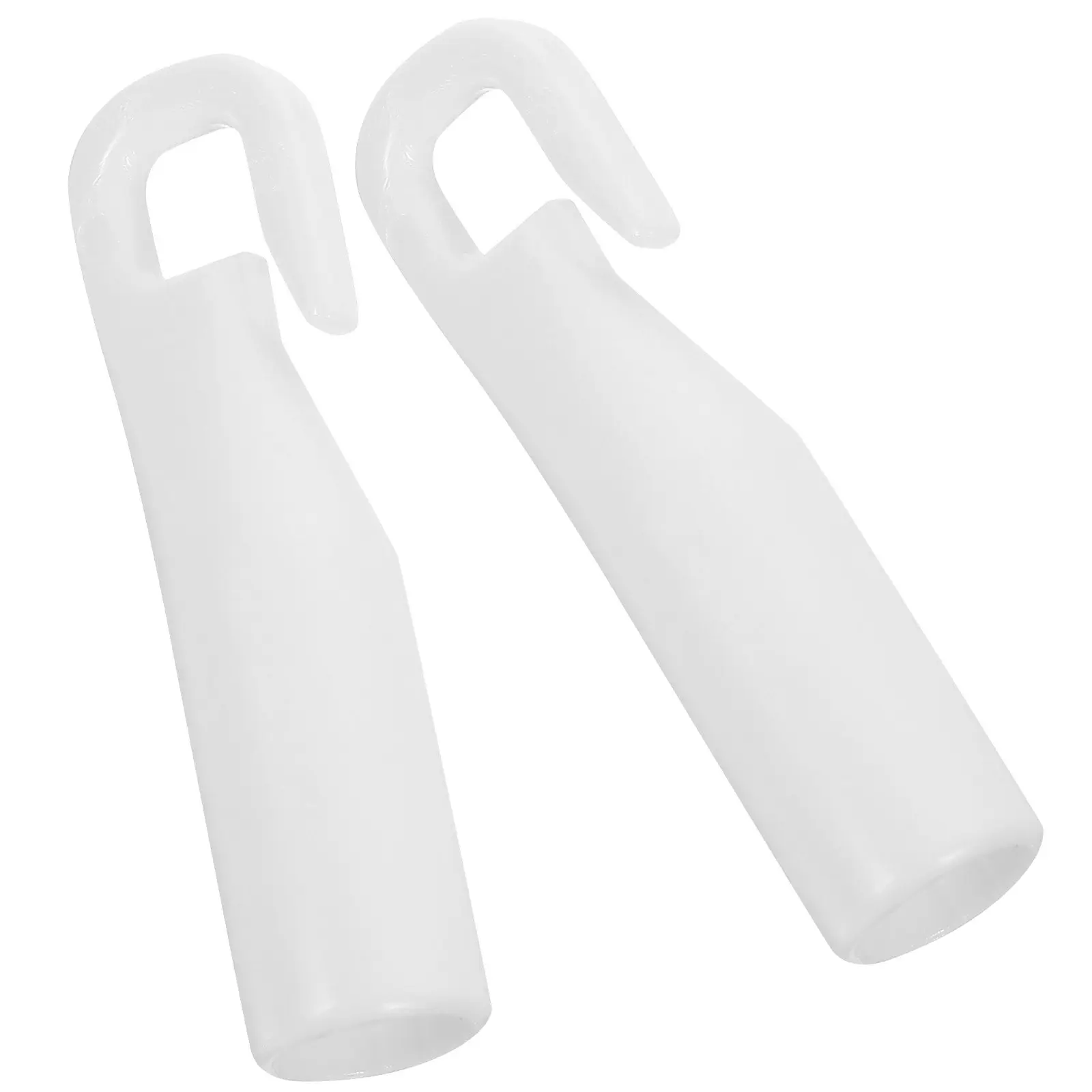 2Pcs Pom Plastic Blind Wand Hook Caps Tilt Rod Hook Replacement Curtain Blinds Accessories Universal Fit for Home Office Use