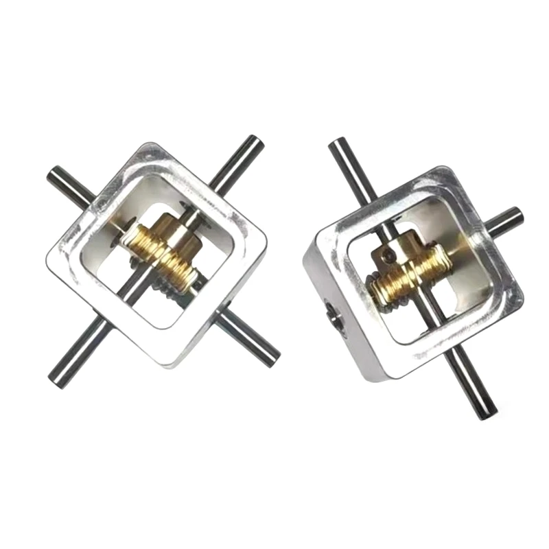 Small Gearbox Worm Gear Reducer 1:30 Angle 90 Degree Right Angle Reversing Gearbox