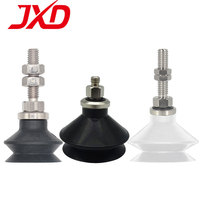 JXD SMC ZPT20BN/BS-A5/A6 ZPT25BN/BS-A5/A6 ZPT32BN/BS-A5/A6 White Silicone 20/25/32MM Pneumatic Vacuum Sucker