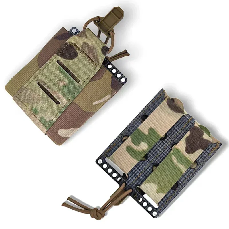 

556 Single Mag Pouch Tactical Airsoft Carrier Molle Pouch Holder Gear Laser Cut Multicam Molle Clip Magazine Bag