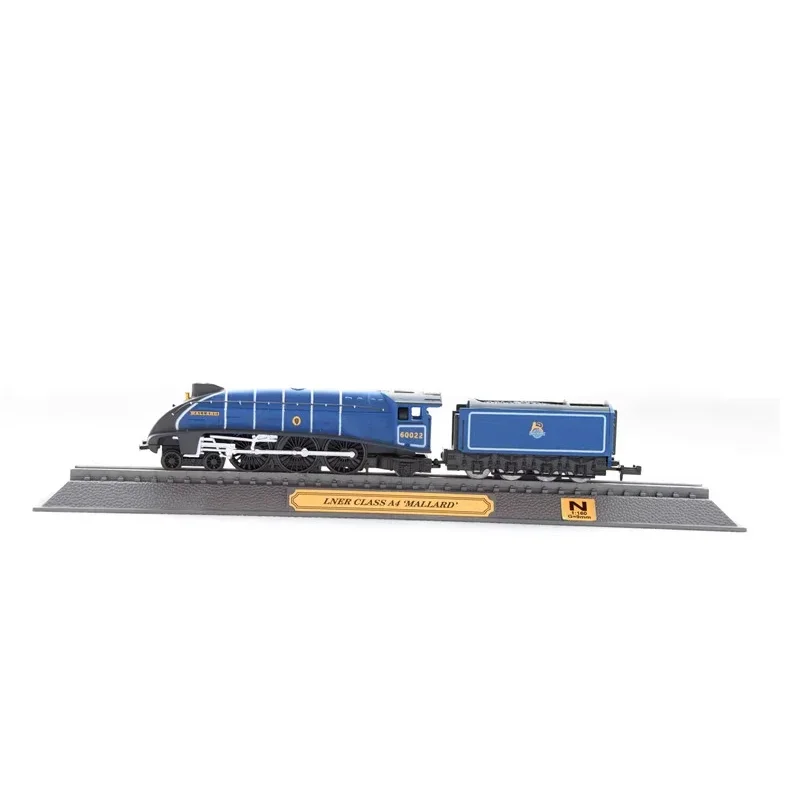 Diecast 1/160 N Scalevintage Steam Locomotive Lner Class A4 Mallard Train Model Sandtable Display Collection Display Toy Gifts