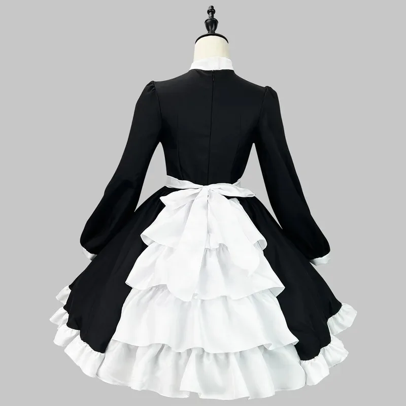 

Cosplay Costumes Bristish Anime Women Halloween Apron Maid Role Play Party Dress Japanese Gothic Lolita Princess Outfitsx,5;d'2