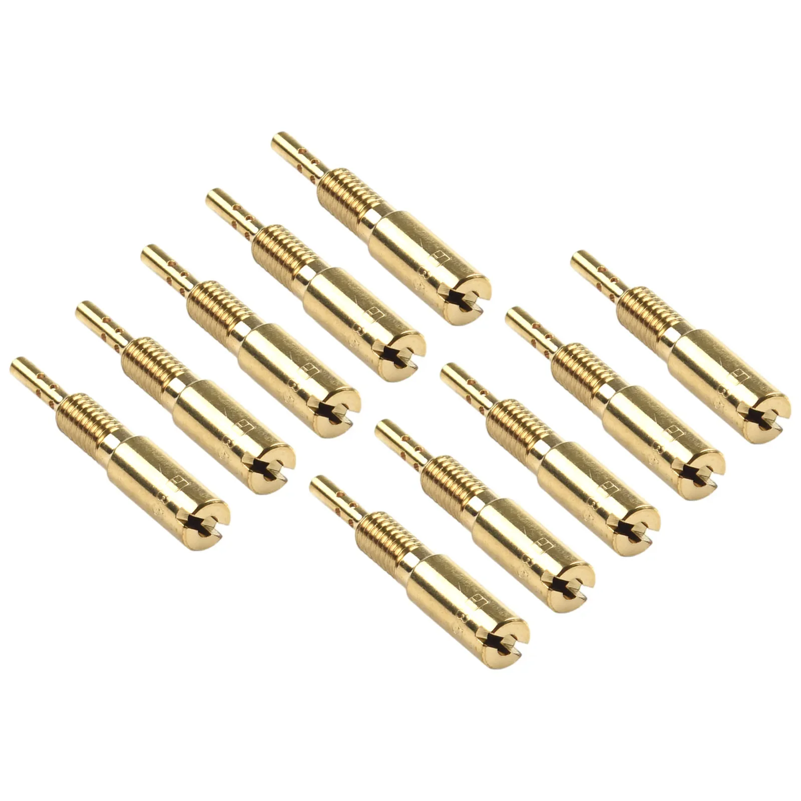 

#15-40 Carburetor Pilot Jet For Mikuni 34 36 38 40 Flat Slide Rack For Mikuni HS40 Flat Slide W/Accelerator Pump