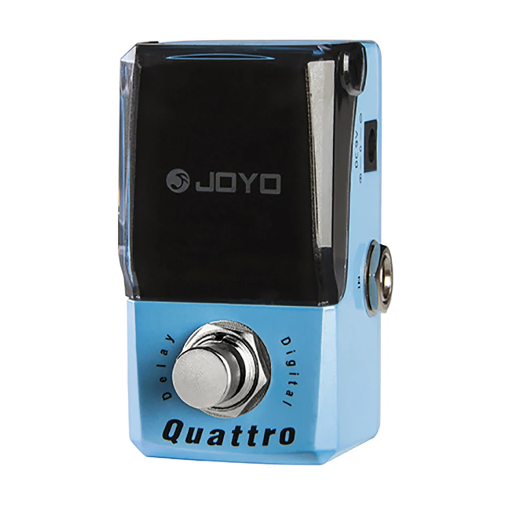 JOYO JF-318 Quattro Digital Delay Guitar Effects Processor Copy Analog Modulation Filtered 4 Modes Effects Pedal Guitar Stompbox