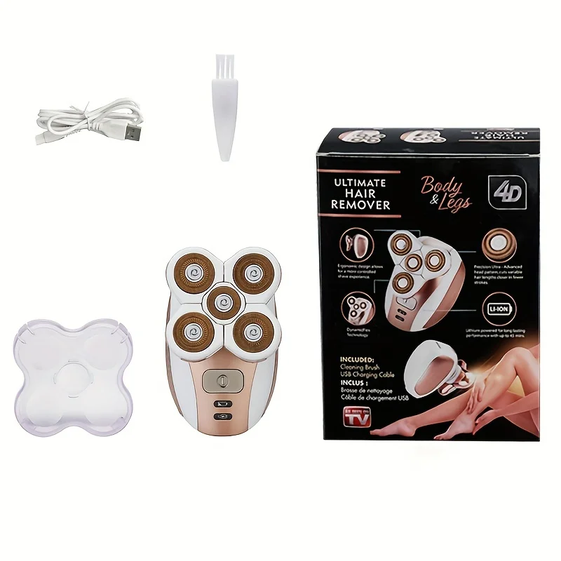 Revolutionary  Hair Removal Device - Painless Pubic & Underarm Shaving for Women