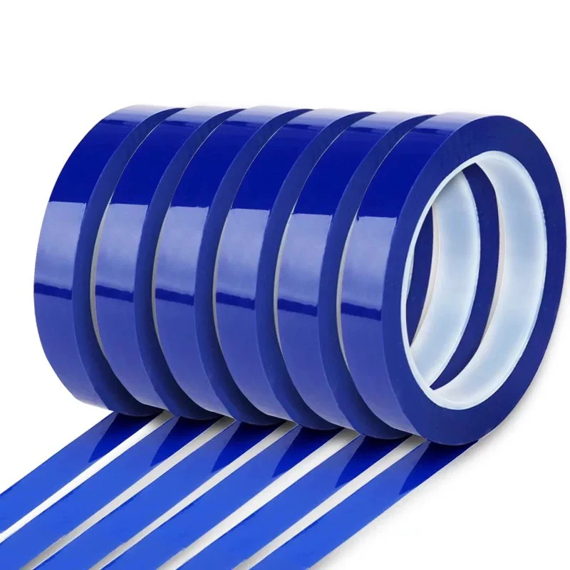 Blue Mara tape 5S desktop positioning identification tape polyester film high temperature resistant insulation traceless tape