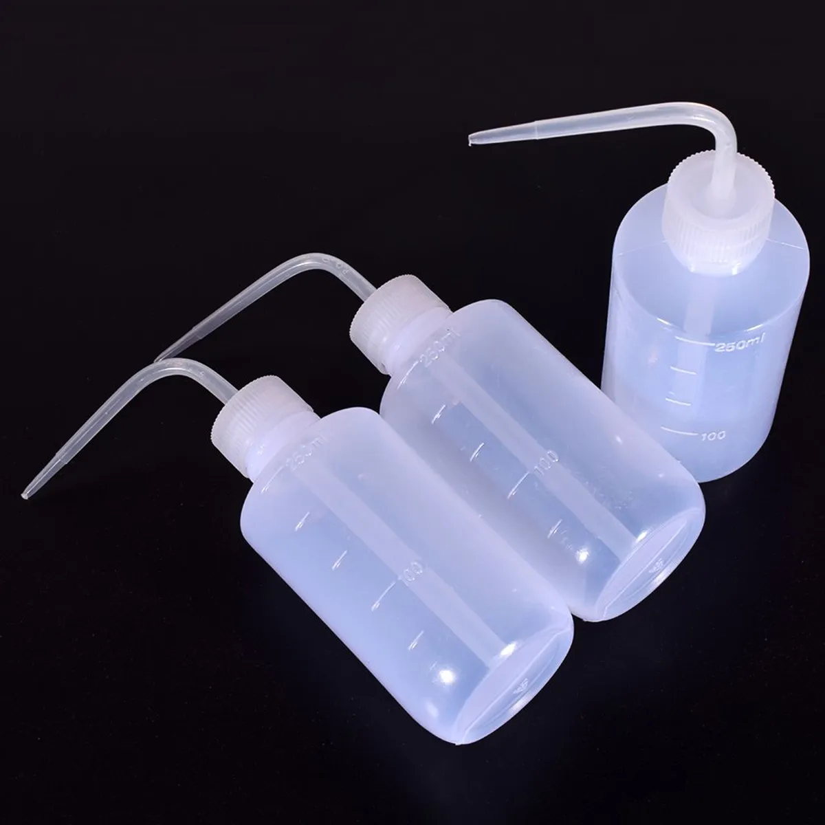 

3Pcs Ink Storage Bottles Large Capacity Lightweight Plastic Empty Pigment Squeeze Bottles Leak Proof for Tattoo Accessories