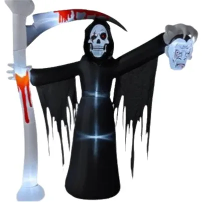 Halloween air model death pterosaur octopus white ghost tombstone spider ghost festival air model