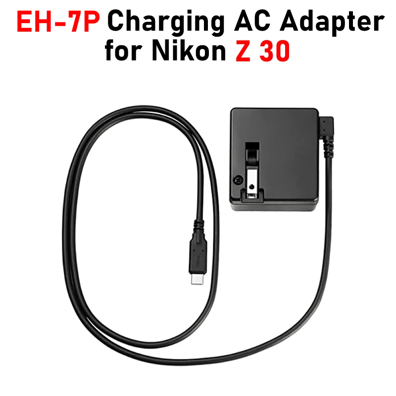 Z30 Charging AC Adapter EH-7P Charging Adapter for Nikon Z30 Z 30 AC Adapter