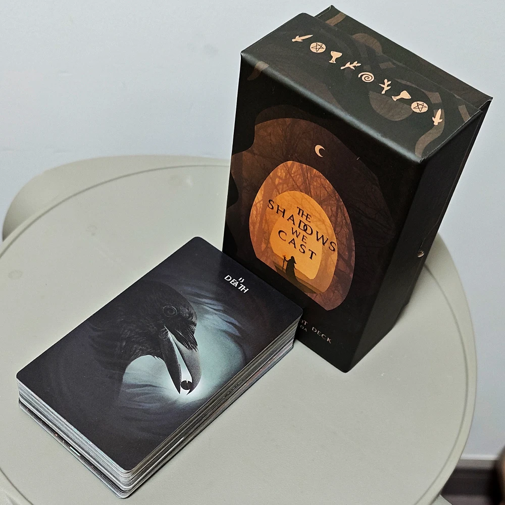12*7cm in Rigid Box - The Shadows We Cast Star Seeker Tarot Deck  Atmospheric & Mystical 79-Card Set for Intuitive Readings