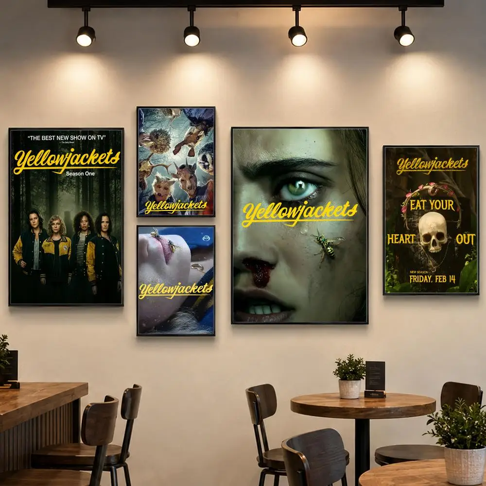 TV Series Y-Yellowjackets Poster PP Paper Decorative Wall Art for Living RoomsBedrooms Bars Cafes Stylish Home Decor Gift