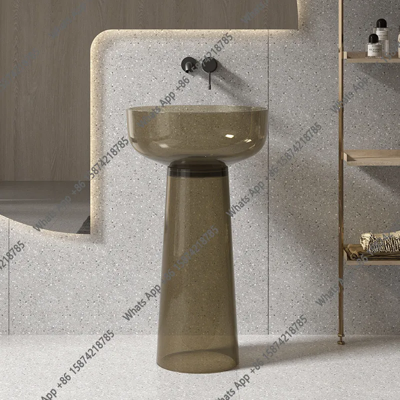 

Напольная раковина-тумба, Прозрачная раковина-тумба, Унитаз-тумба, Индивидуальная настройка цвета раковины-тумбы для ванной комнаты