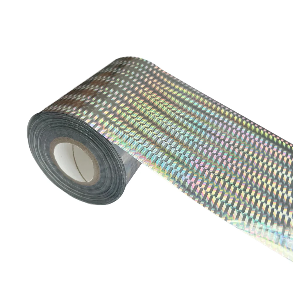 

8CM X 5M Hot Stamping Foil for Fishing Lure Holographic Paper for Lures Laser Easy Heat Transfer Film Hologram for Hard Lure Jig