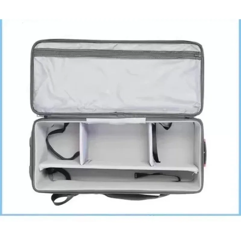 Rolling Camera Bag Photography Equipment Case for DSLR Lens Flash Light Storage