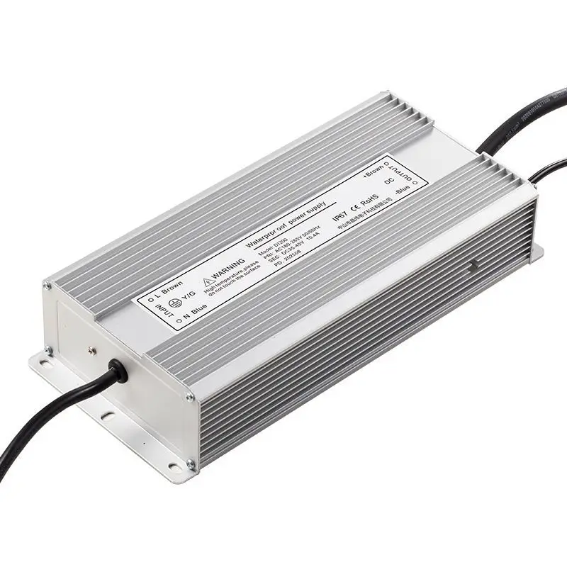 IP67 waterproof switching power supply 220 to 24V36V48V DC outdoor transformer 150W250W400W500W