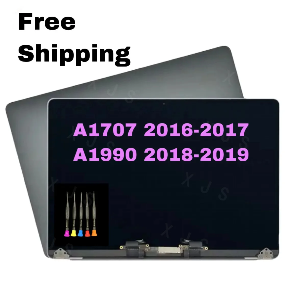 

Space Gray Silver New for Macbook Pro Retina 15.4" Full LCD Display Screen Complete Assembly A1707 A1990 2016-2019Year