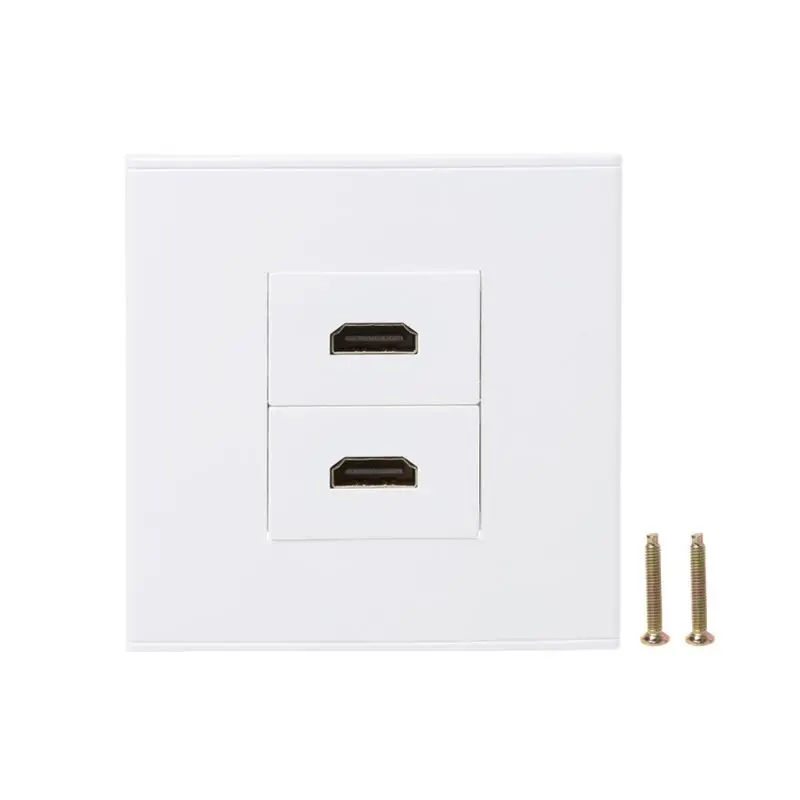 86 Type Wall Panel Socket HDMI-compatible High Definition Digital TV Network