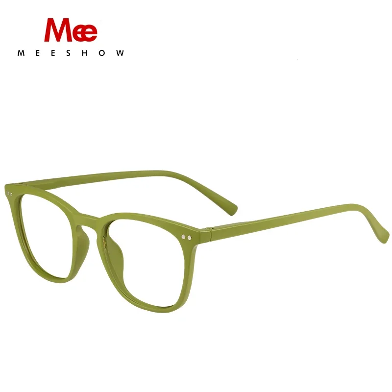 Meeshow Photochromic Reading Glasses Men Women Eyeglasses Retro Europe Style blue light blocking Glasses +1.5 +2.0 1765