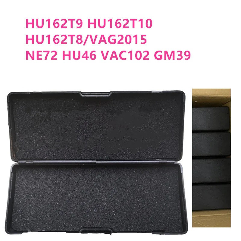 

Инструмент Lishi 2 в 1, инструмент HU162T9 HU162T10 HU162T8/VAG2015 NE72 HU46 VAC102 GM39 для профессионального слесаря