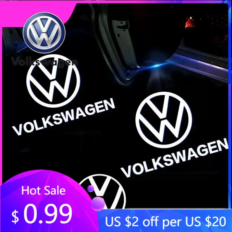 

Спойлеры Wings HD 2 шт., проекционный свет двери с логотипом автомобиля для VW Mk5 MK6 MK7 Passat B6 B7 B8 B9 C6 C7 C8 Tiguan Touareg CC