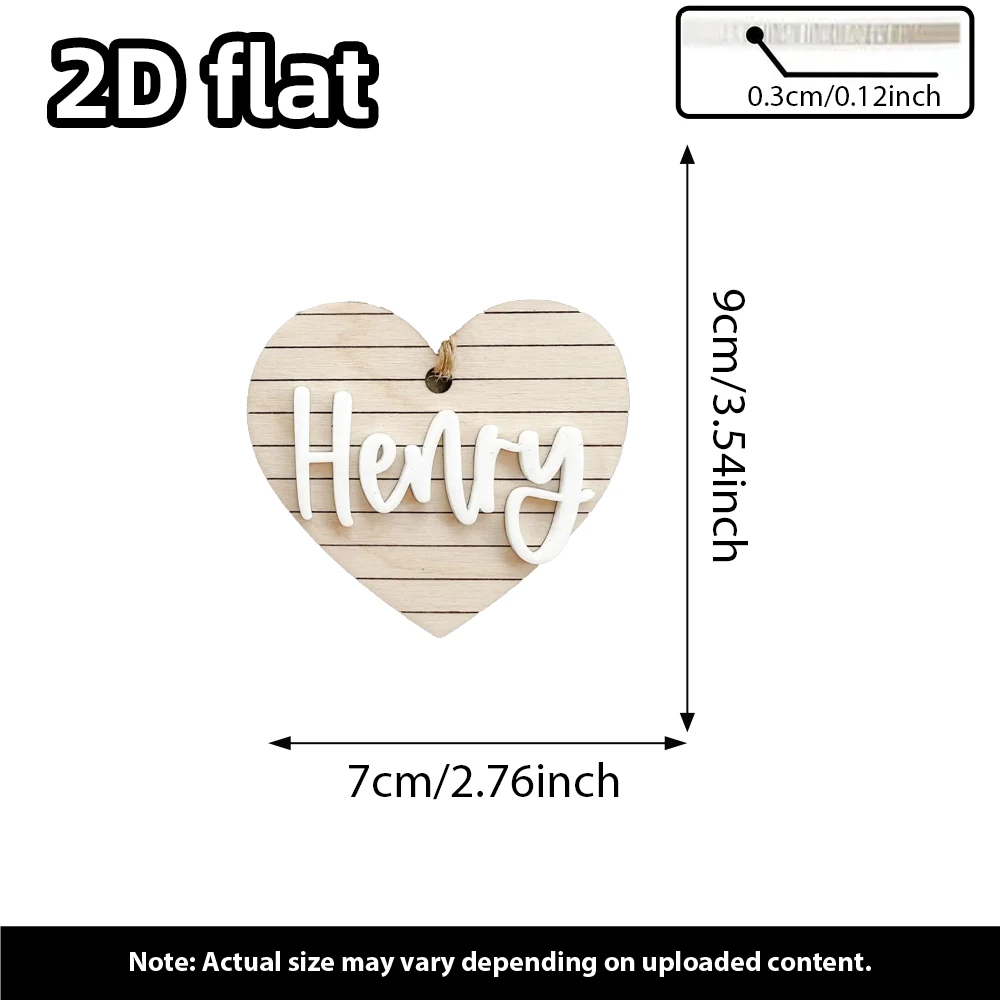 Etiqueta de nombre de cesta del Día de San Valentín, etiqueta de nombre de corazón personalizada, etiqueta de regalo de San Valentín personalizada para niños, 1 ud.