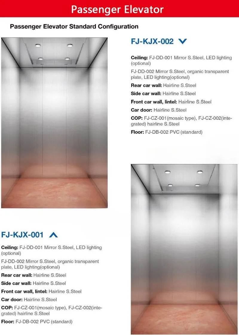 Passenger Villa Round glass  Elevator