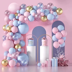 Pink Blue Balloon Garland Arch Kit Baby Shower Birthday Party Decoration Latex Balloon Wedding Anniversary Confetti Decor Globos