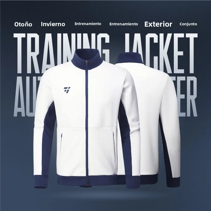 Conjunto de Chaqueta y Pantalones de Entrenamiento de Bádminton Eurosport, Unisex, para Deportes al Aire Libre, Cálido, Agrad...