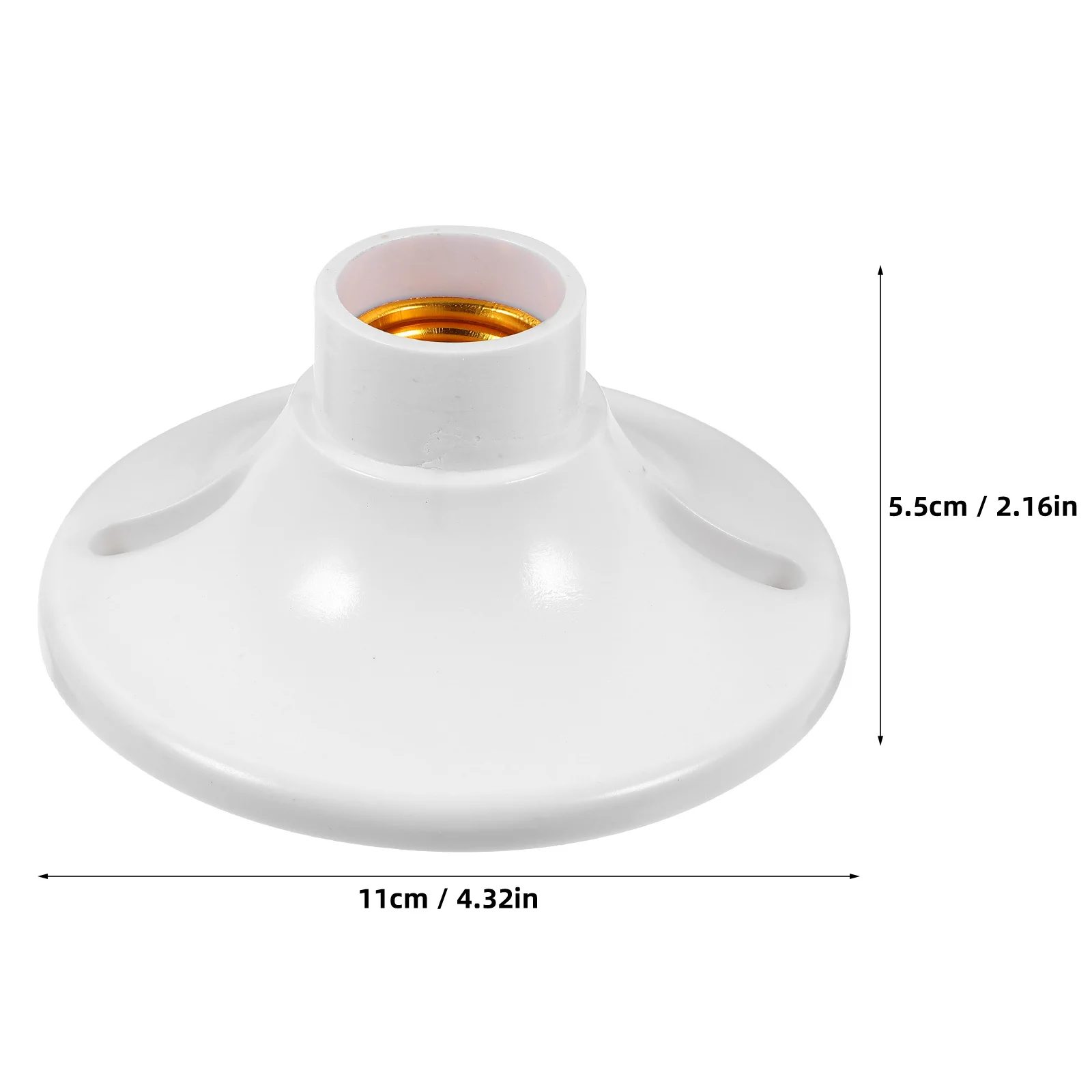 10 قطعة E27 حامل مصباح Flameretardant الباكليت سهل المسمار تصميم مثالي للإضاءة المنزلية والديكور ضوء السقف المناسب #5