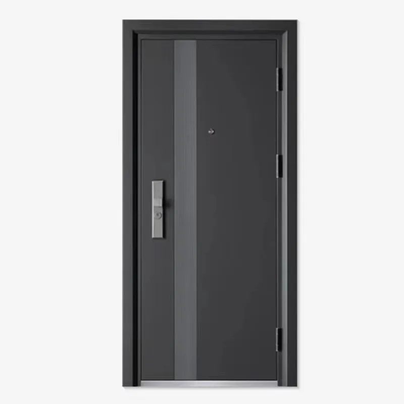 

New decorative metal main entrance high security door aluminum door grille lock with key