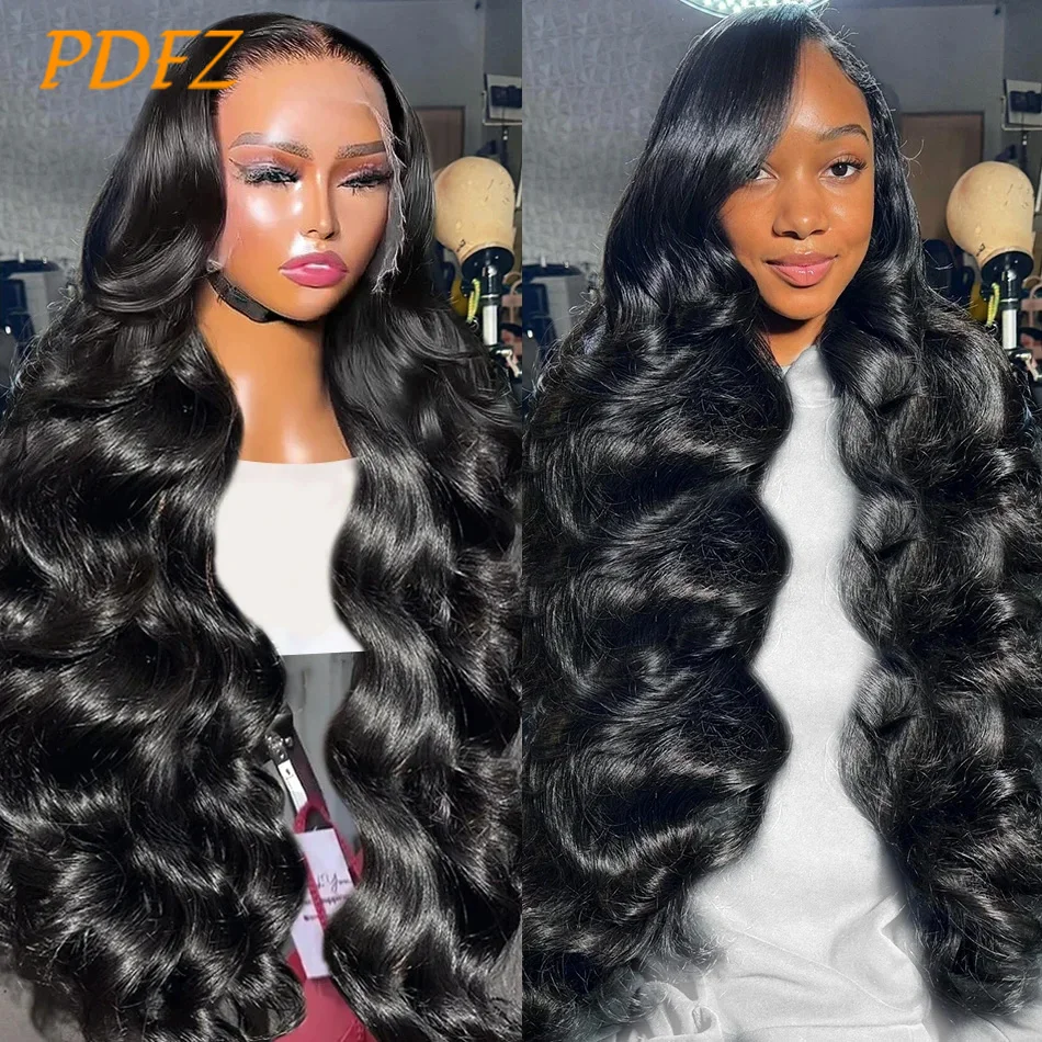 

Body Wave Human Hair Wigs Hd Lace Wig 13X4 Lace Frontal Human Hair Wig Wear And Go Pre Cut Pre Plucked Glueless Wig For Women