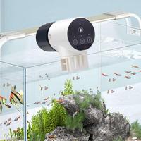 Auto Fish Feeder Small Tank Food Dispenser With Timer Fish Vacation Feeder 3-Speed Food Tank Dispenser For Pellets Flakes