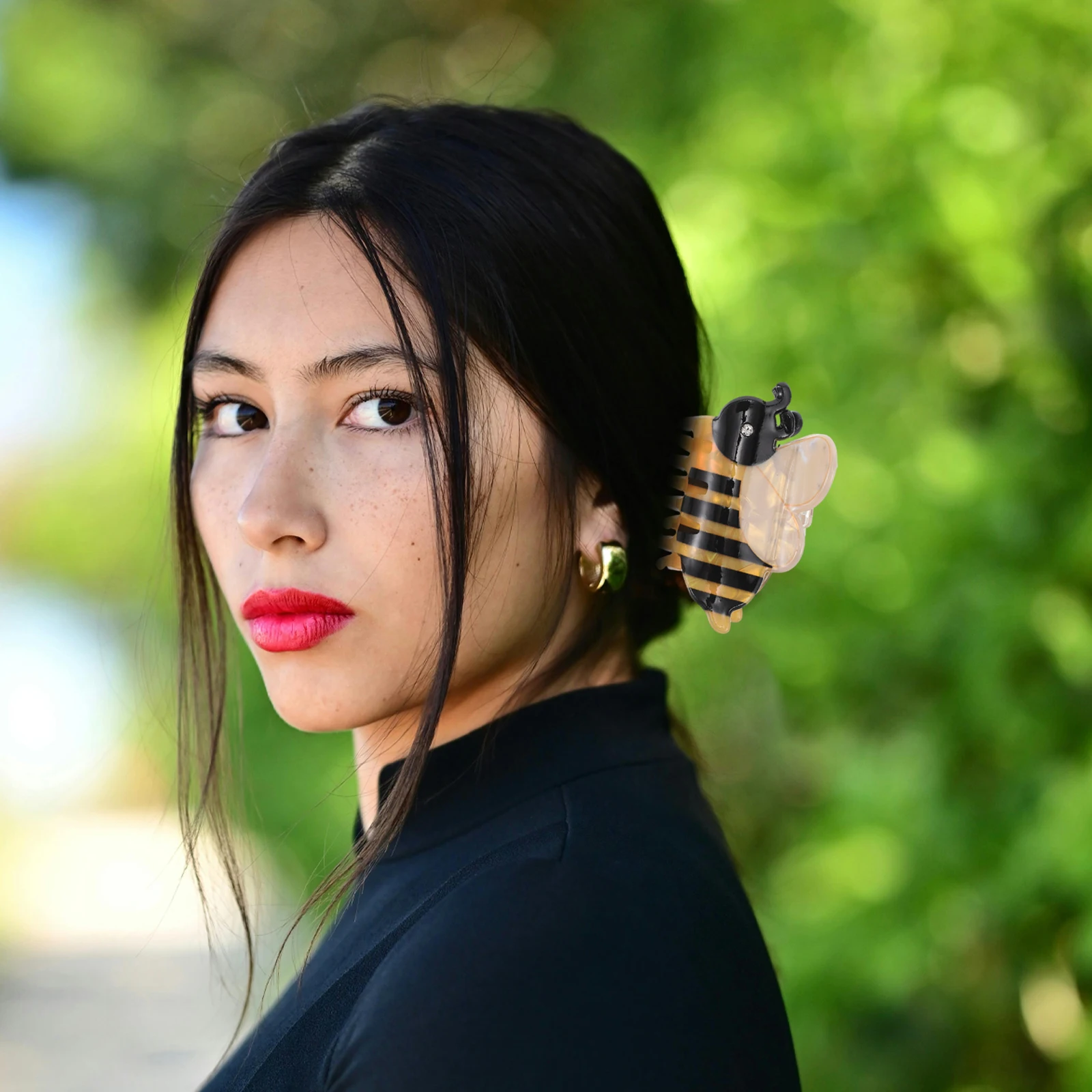 

Hair Clip Hairpin Acetate Cartoon Flash Animal Clips Mini Claw Hairpins