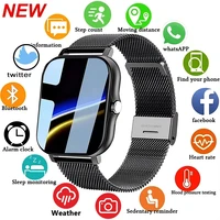 LAXASFIT 2025 New Smart Watch for Men Women Gift Full Touch Screen Sports Fitness Watch Bluetooth Call Digital Smartwatch 1