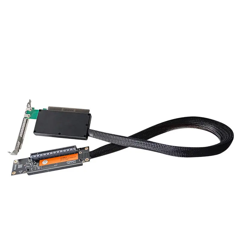 5.0 server G38-PCIE16x graphics card extension cable, PCIE4 standard 256G