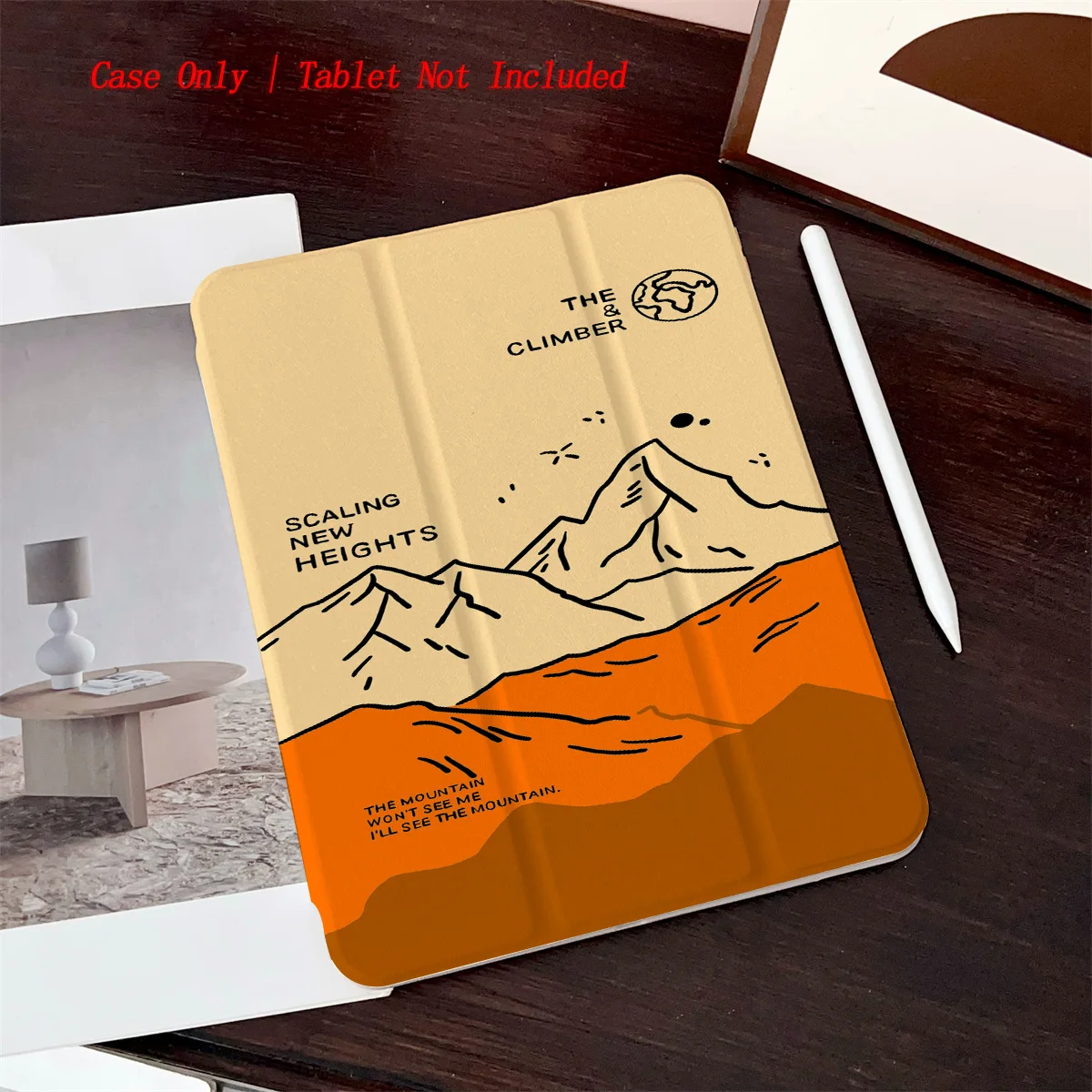 

Simple Pattern Print iPad Case | Military-Grade Shockproof Wear-Resistant | Fit Pro 11/12.9/Air 4-6/Mini 6-7 2025