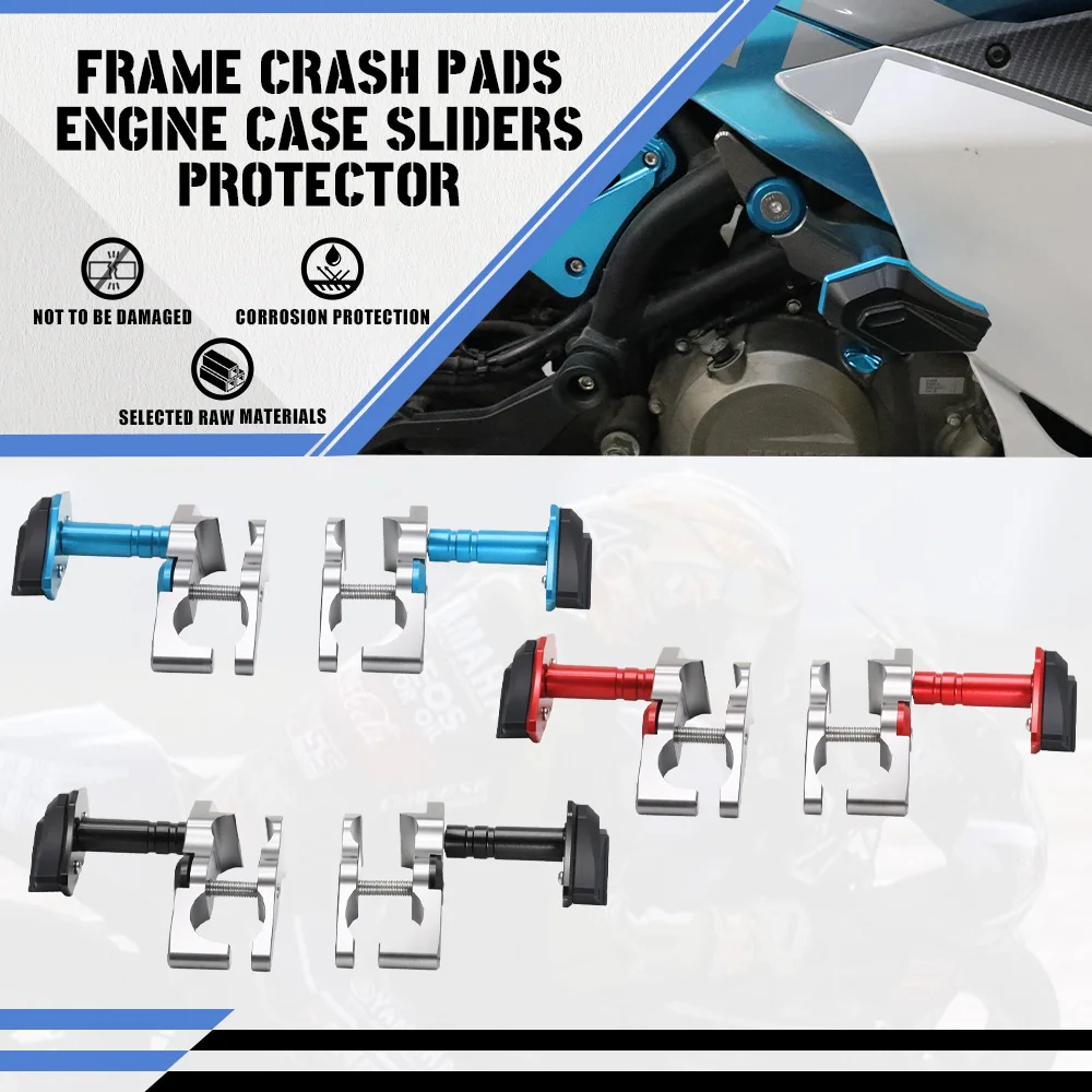 

For CFMOTO CF MOTO 250CLX 300CLX CLX 300 250 CLX 2022 - 2025 2024 Engine Protection Cover Frame Sliders Crash Pad Falling Guard