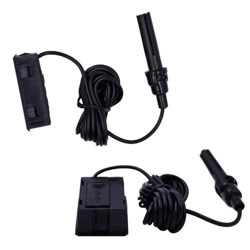 2 stücke MiniConvenientDigital LCDThermometerSensorHygrometerGaugeRefrigeratorAquariumMonitoringDisplay HumidityDetector