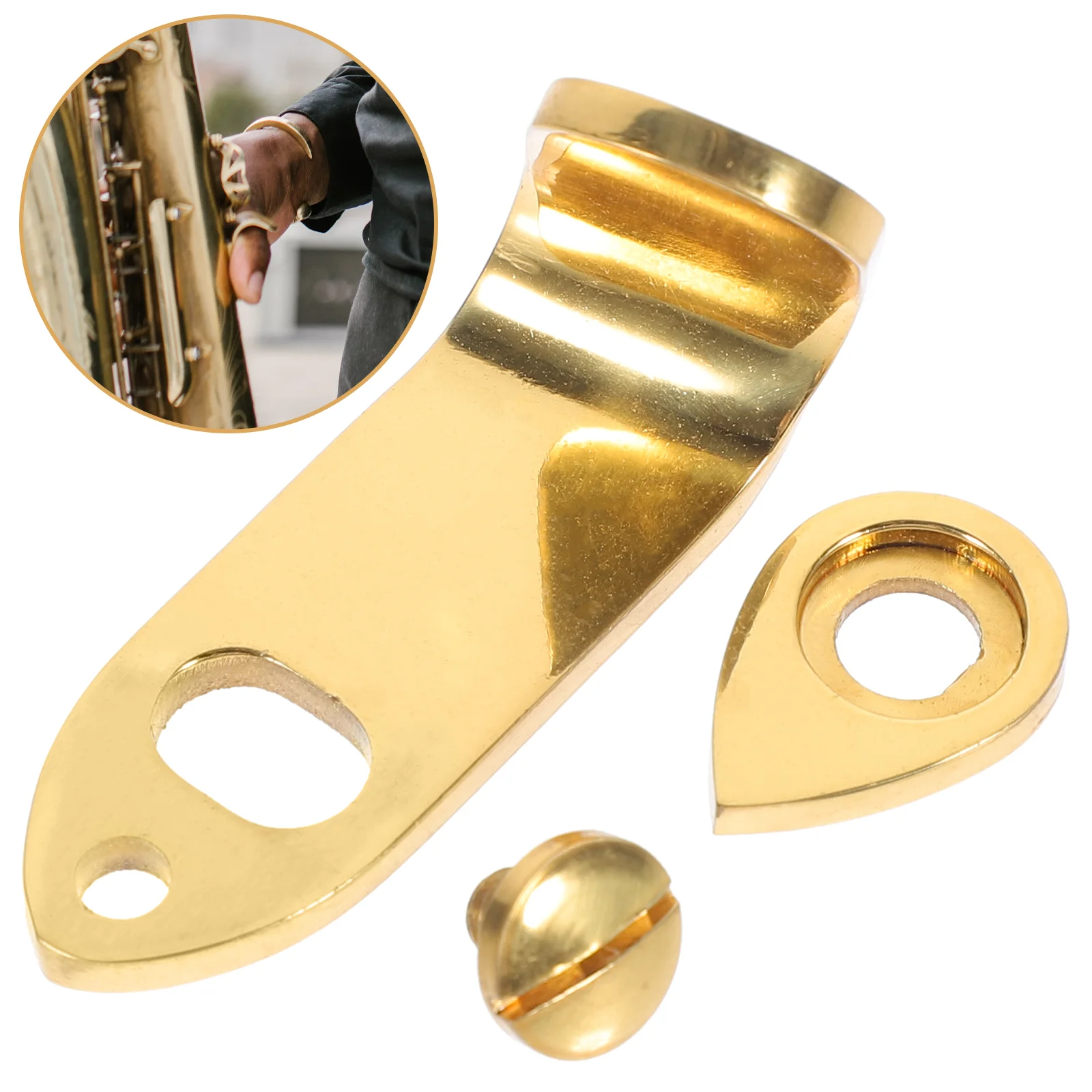 

Refer to Saxophone Finger Rest Recorders Musical Instruments Metal Thumb Replacement