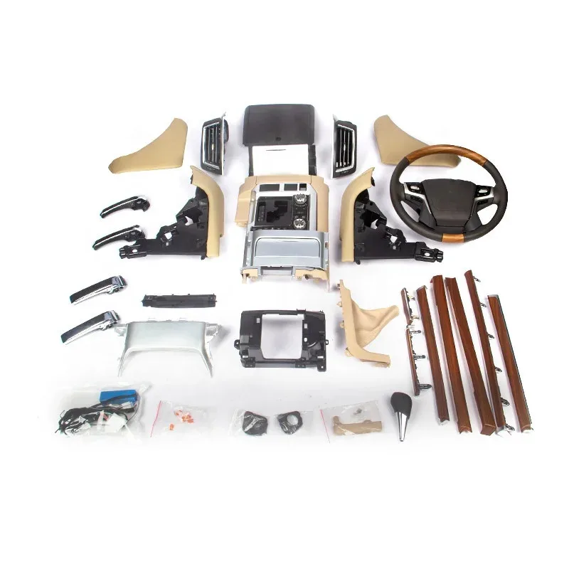 Car Accessories Car Interior Kit For Landcruiser 2008-2015 Upgr 2016-2021 Fj200 Uzj200 Grj200 Off Road S