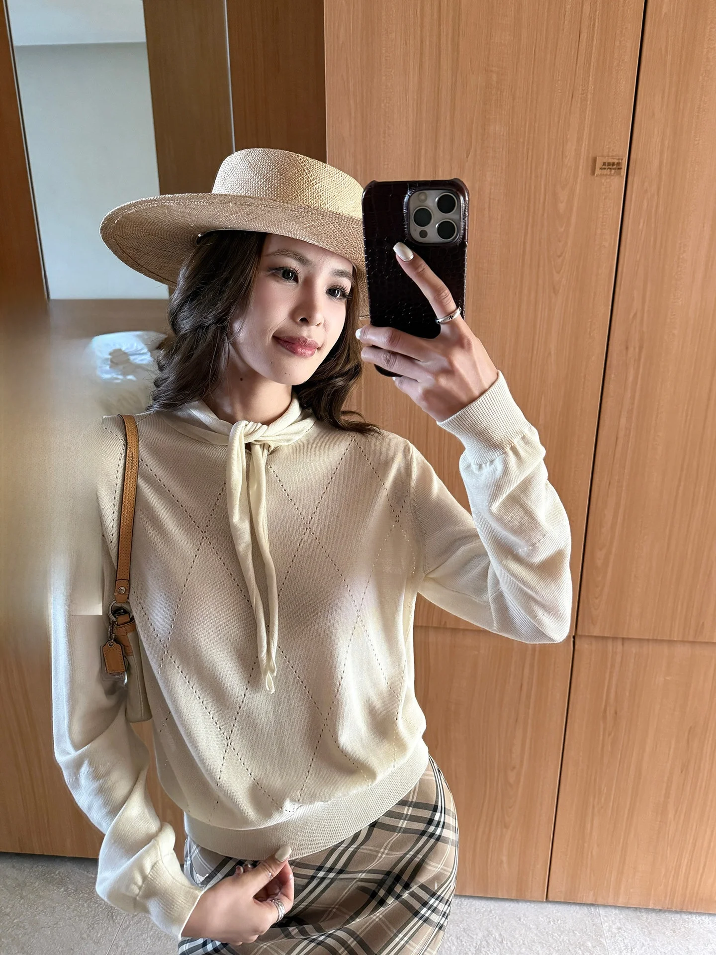 

Xzichic Breathable 00% LAMRNS Women's Knitwear Long Sve round Ne Pullover Casual Sle ort Length Design