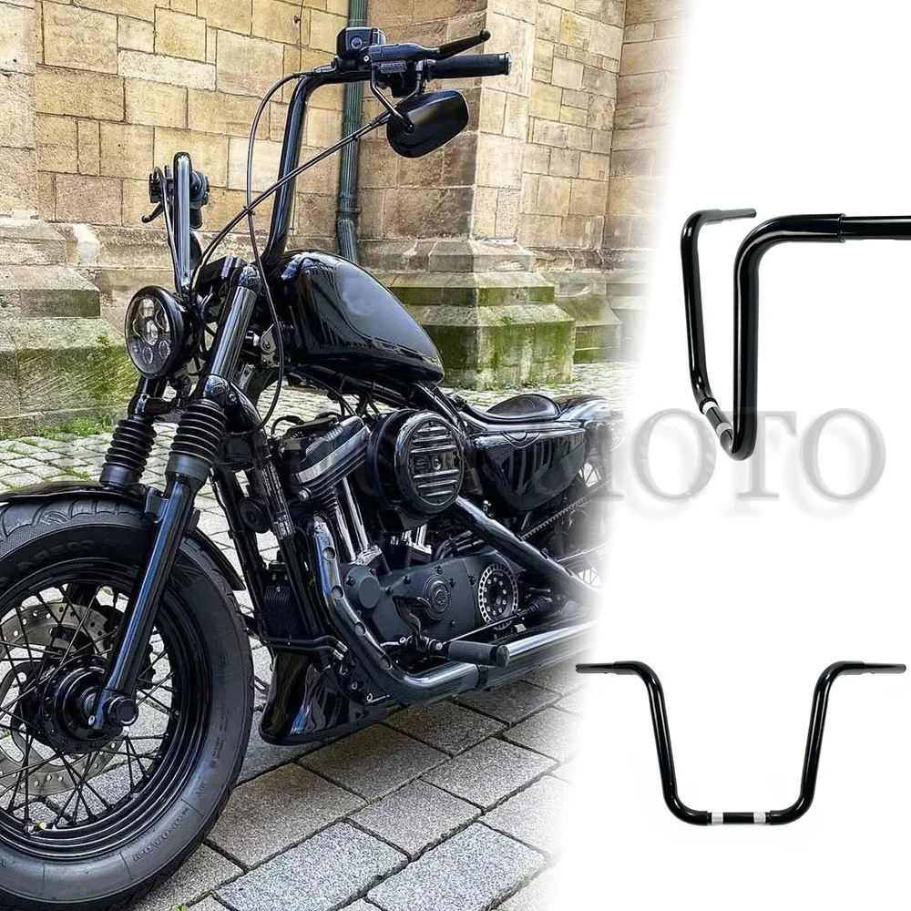 

Мотоциклетный руль Ape 12 "14" 16 "18" 1-1/4 дюйма для Harley Softtail classic deluxe Road King LOW Rider Fat boy street Bob