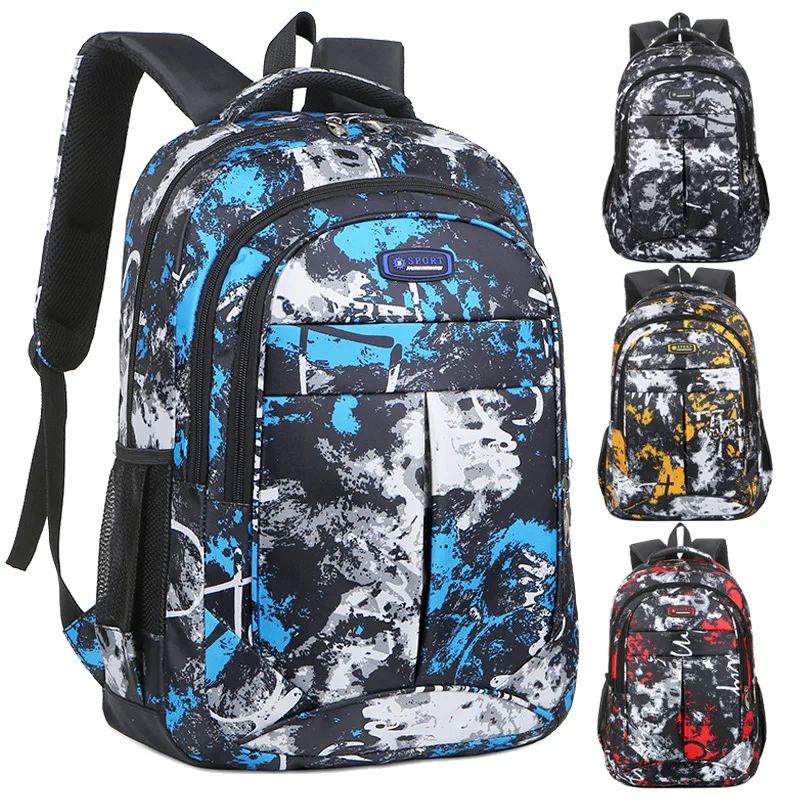 

Outdoor Business Trip Backpacks Double Shoulder High Capacity Student Backpack Laptop bag SchoolBag Travel Rucksack Mochilas