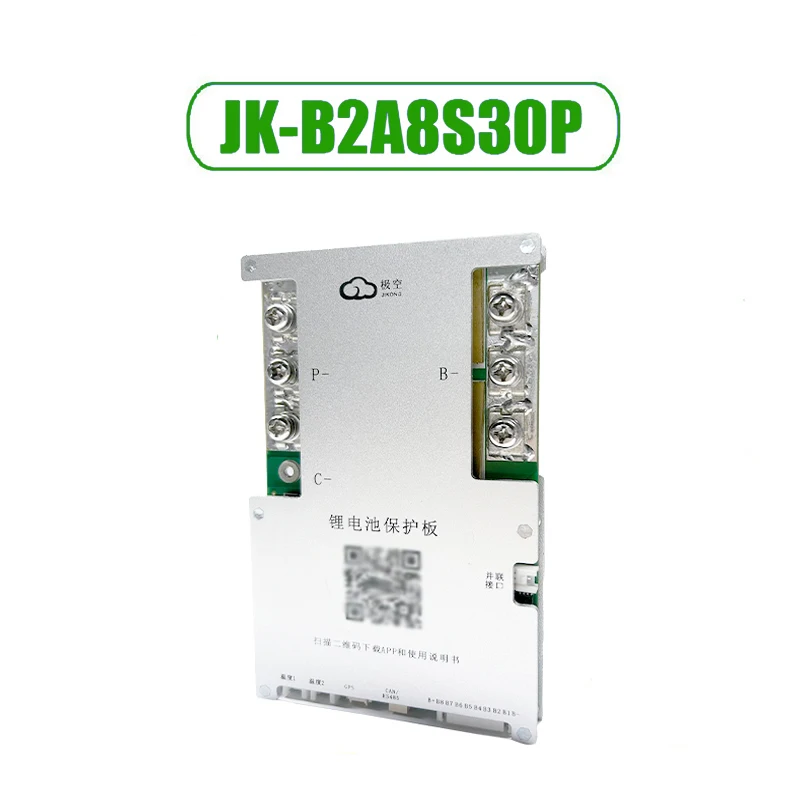 

JK SMART BMS JK-B2A8S30P Jikong 2A Active Balance for 4S 5S 6S 7S 8S 300A 12V 24V BT Li-Ion Lifepo4 18650 Camping Battery Ebike