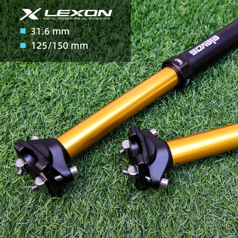 Elevos MTB قطارة مقعد 31.6 مللي متر 125 مللي متر/150 مللي متر أسفل سحب كابل داخلي التحكم عن بعد قابل للتعديل تعليق Seatpost #2