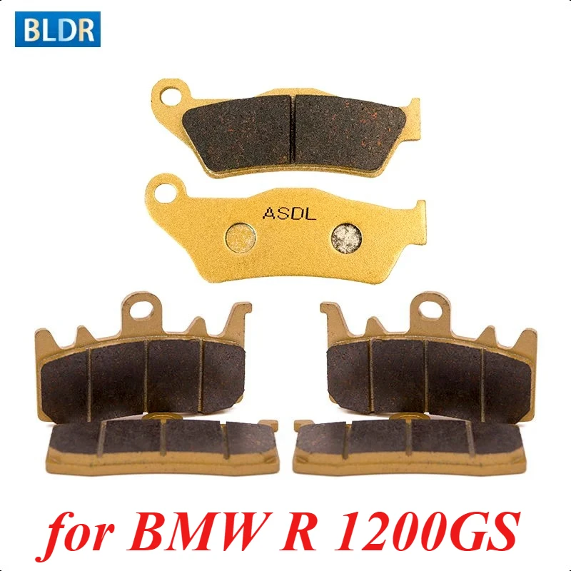 

1200CC Front Rear Brake Pads Set For BMW R 1200GS R1200 Liquid Cooled Radial Mount Caliper 2013 R1200GS 2013