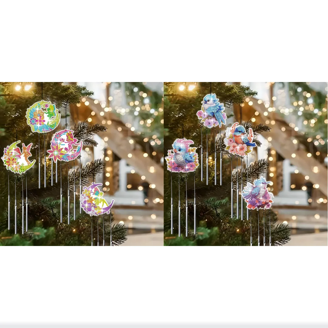 4 Set Lonceng Angin Seni Berli - Wind Chime Tubular ulasan dan harga