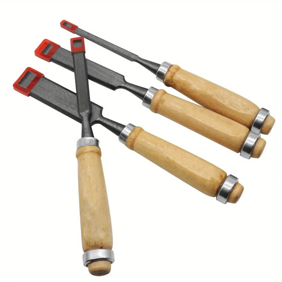 8/12/16/20mm 4 pezzi scalpelli per intaglio del legno set professionale per la lavorazione del legno con strumenti ergonomici per intaglio del legno strumenti ausiliari fai da te